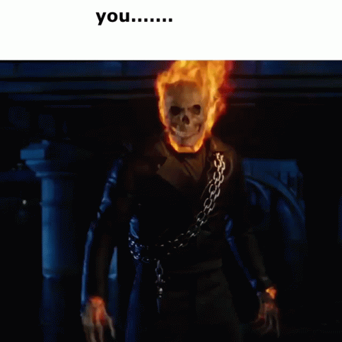 Negative Ghost Rider 498 X 498 Gif GIF