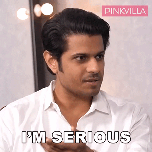 Neil Bhatt Im Serious GIF