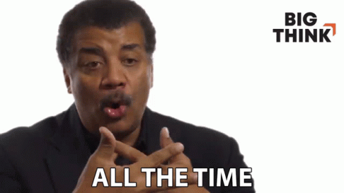 Neil Degrasse Tyson Its About Damn Time GIF