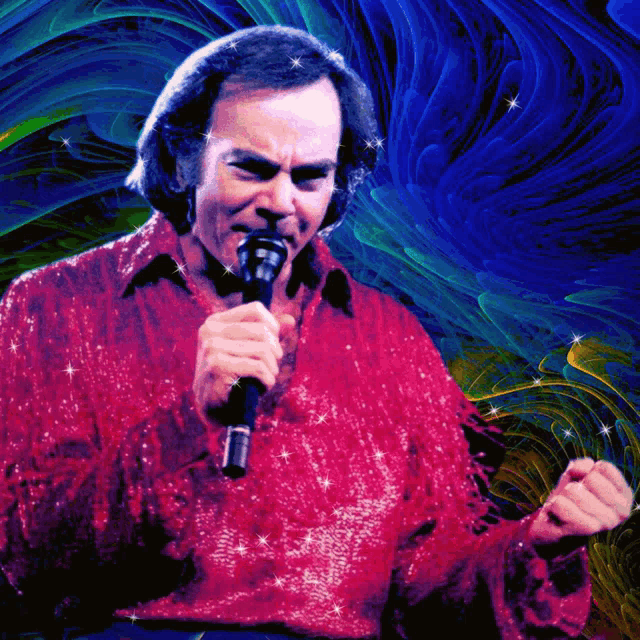 Neil Diamond Sparkle Gif GIF