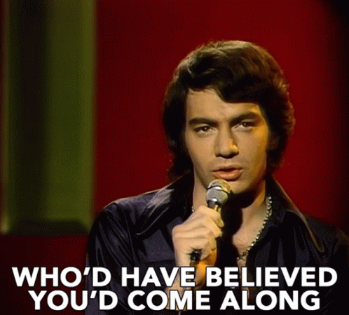 Neil Diamond Sweet Caroline GIF