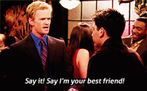 Neil Patrick Harris Barney Meme I'm Your Bestfriend GIF