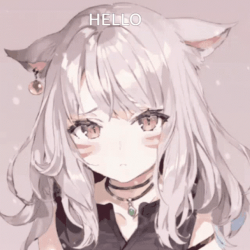 Neko Anime Girl Pfp  GIF