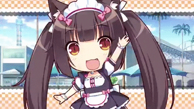 Nekopara Chocola Different Moods GIF