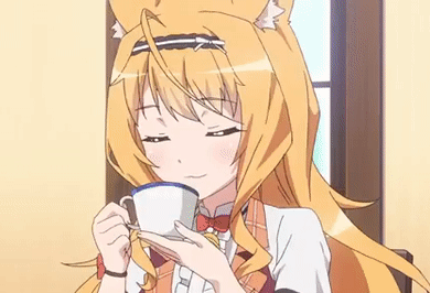 Nekopara Maple And Her Coffee GIF