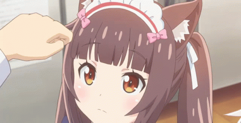 Nekopara Shocked Vanilla And Chocola GIF