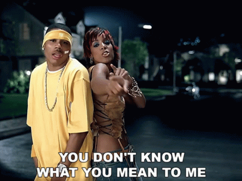 Nelly Don't Know What You Mean To Me GIF