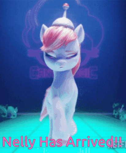 Nelly Has Arrived Unicorn GIF