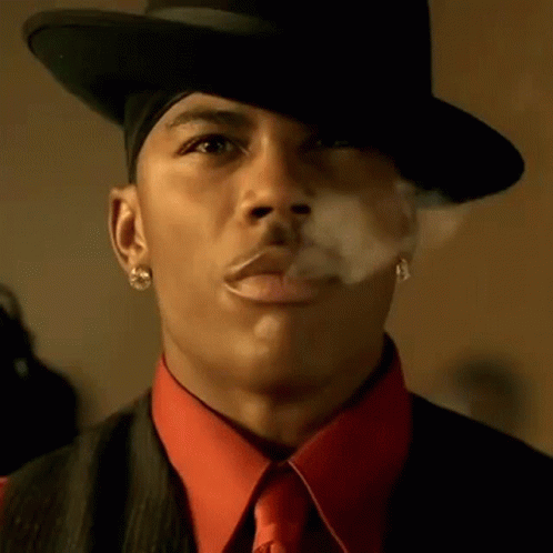 Nelly Smoking Hot GIF