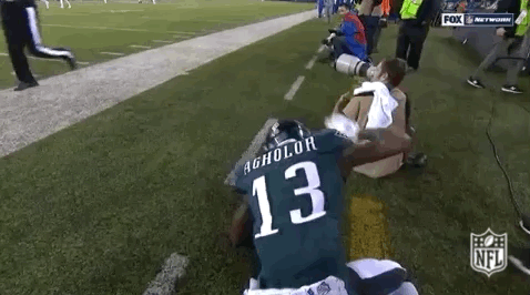 Nelson Agholor Being Dramatic GIF
