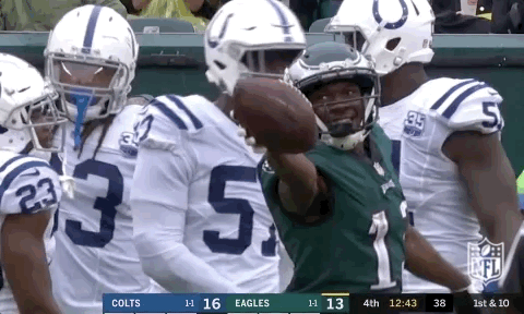 Nelson Agholor Being Funny GIF