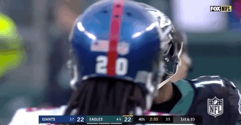 Nelson Agholor Head Touch GIF