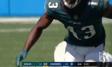 Nelson Agholor Intense Gesture GIF