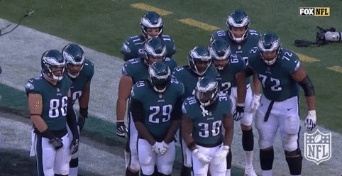 Nelson Agholor Team Fall GIF