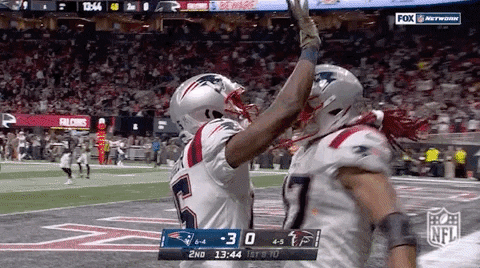 Nelson Agholor Touchdown Moment GIF
