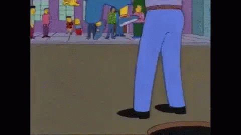 Nelson Haha In Trouble GIF