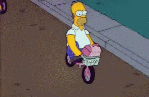Nelson Haha Riding A Bicycle GIF