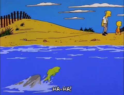 Nelson Haha At The Beach GIF