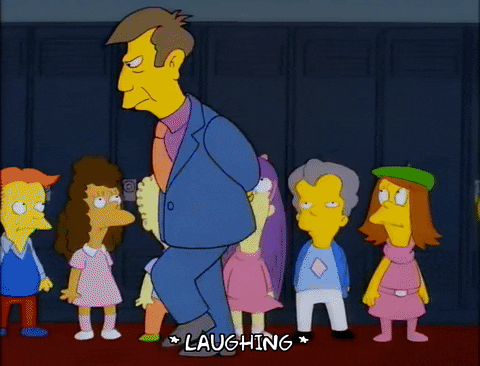Nelson Haha Bully Laugh GIF