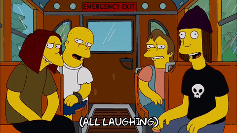 Nelson Haha Group Laugh GIF