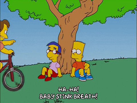 Nelson Haha Hit The Tree GIF