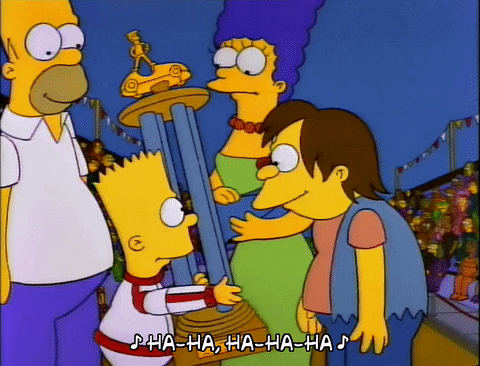 Nelson Haha Longing For Trophy GIF