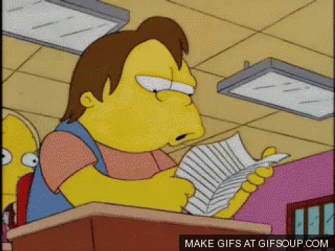 Nelson Haha GIF
