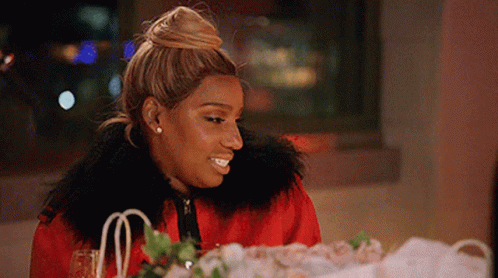 Nene Leakes Awkward Smile GIF