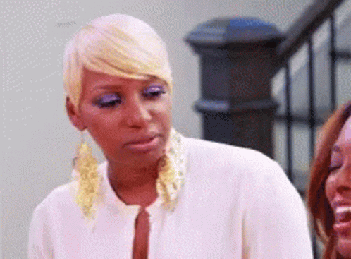 Nene Leakes Chewing Real Housewives GIF