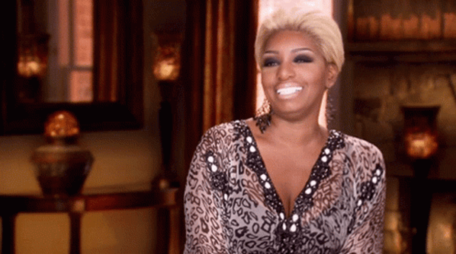 NeNe Leakes Finger Snap Smile GIF