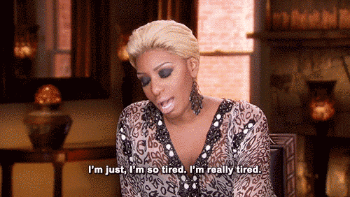 Nene Leakes Im Just So Tired GIF
