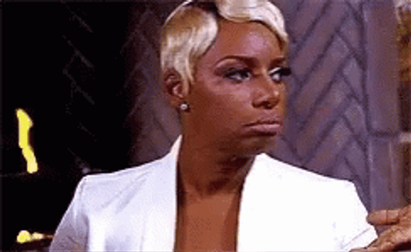 NeNe Leakes Suspicious Reaction GIF