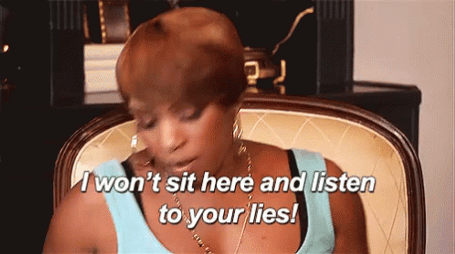 Nene Leakes You Sit On A Throne Of Lies GIF