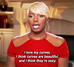 Nene The Ghetto I Think Curves Are Beautiful GIF