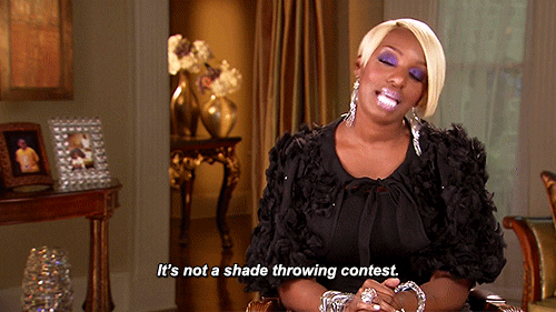 Nene The Ghetto Not Shade Throwing Contest GIF