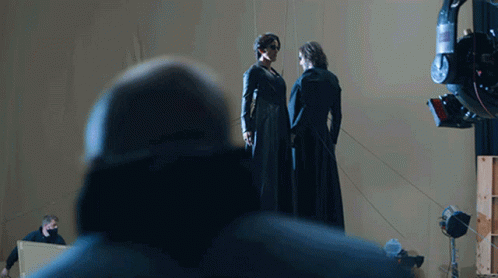 Neo Behind The Scene Of Matrix GIF