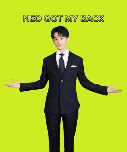 Neo Got My Back GIF