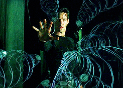 Neo Hands Matrix Movie GIF
