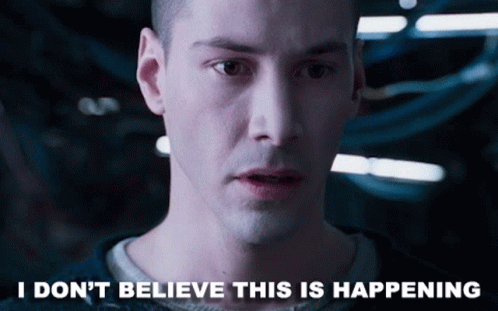 Neo I Don't Believe This Is Happening GIF