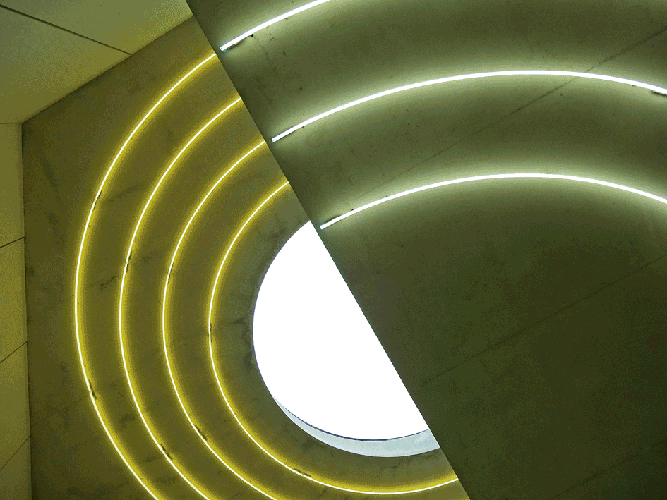 Neon Abstract Illusion GIF