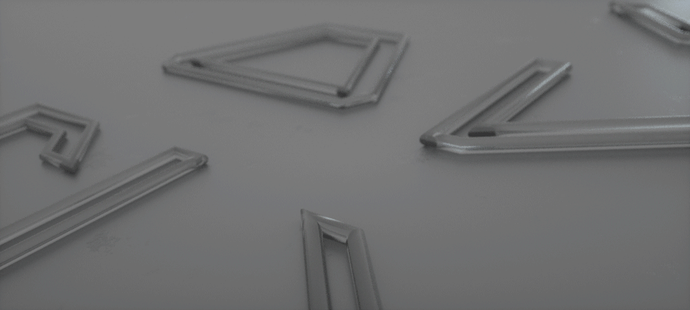 Neon Aluminum Stretcher Bar GIF