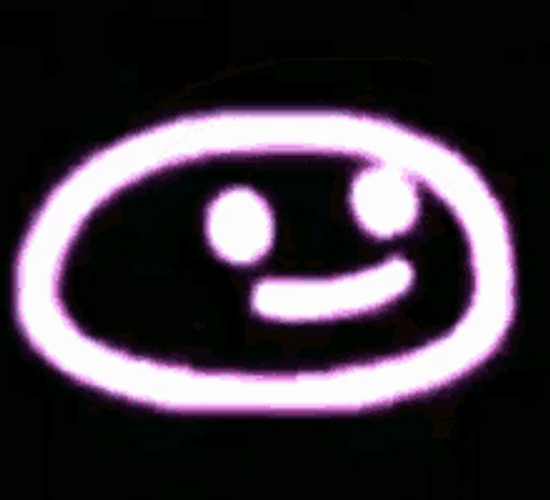 Neon Blob Lively Dancing Emoji GIF