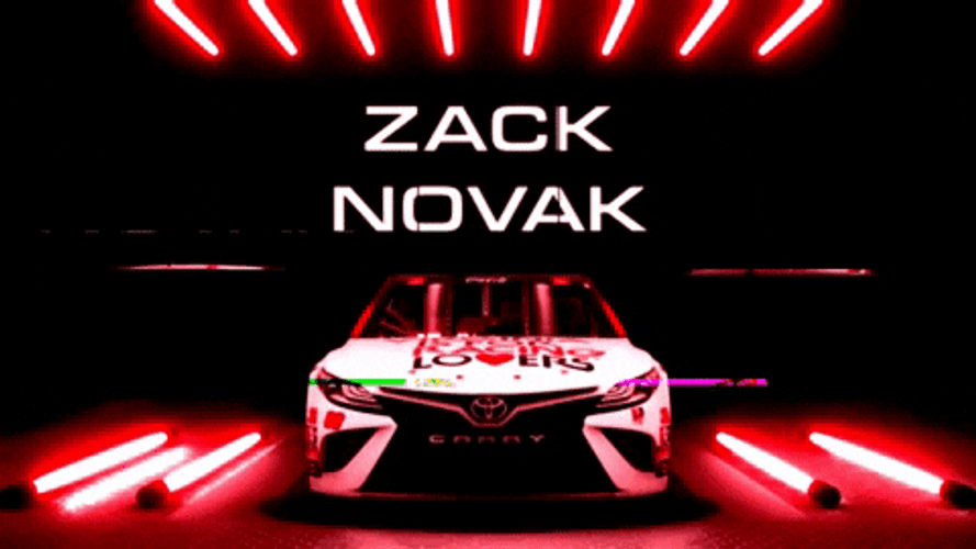 Neon Car Richmond Raceway Esports GIF