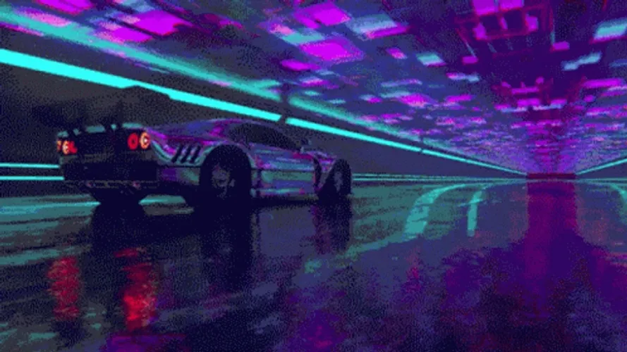 Neon Car