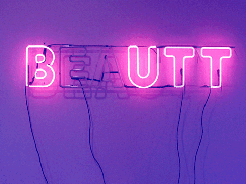 Neon Eat Beauty Butt GIF