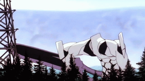 Neon Genesis Evangelion Mass Production Robot GIF