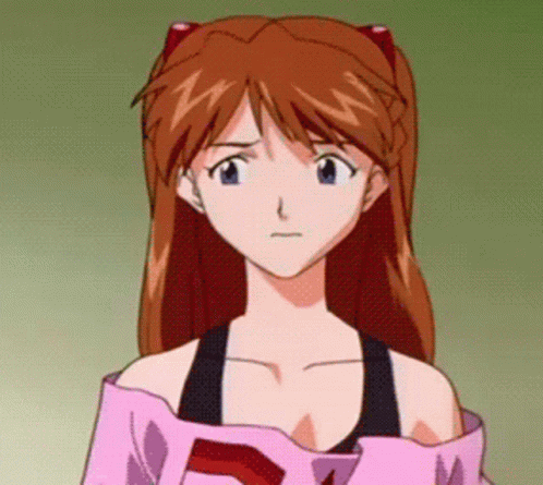Neon Genesis Evangelion Asuka Langley Soryu Cute GIF