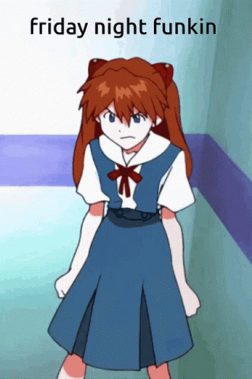 Neon Genesis Evangelion Friday Night Funkin GIF