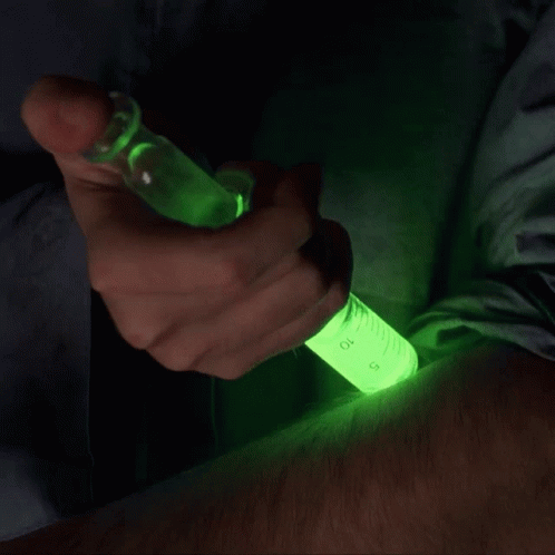Neon Green Vaccine Up Syringe GIF