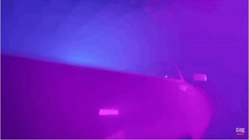 Neon Hello Sign In Dark Room GIF